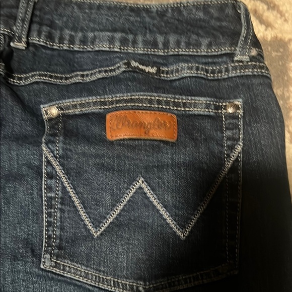 Wrangler Blue Boot Cut Jeans Classic Style size 19x34 - Picture 6 of 6